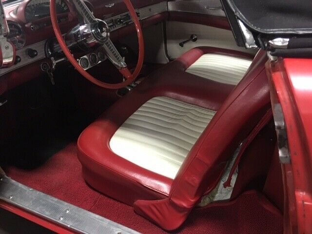 1955 RED Ford Thunderbird Convertible