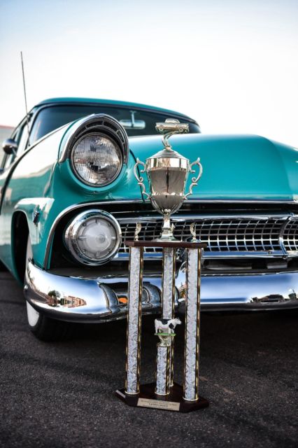 1955 turquoise Ford Fairlane