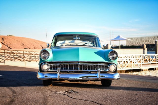 1955 turquoise Ford Fairlane