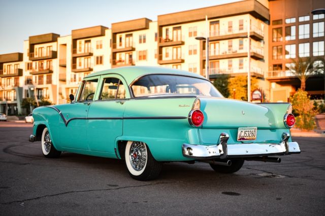 1955 turquoise Ford Fairlane