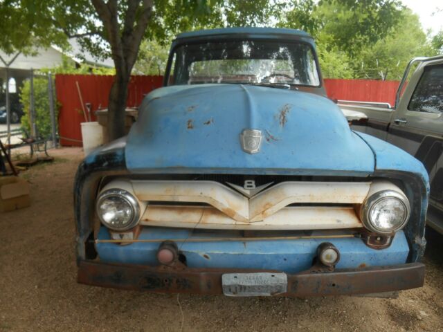 1955 Blue Ford truck 350  1955 Standard Cab Pickup