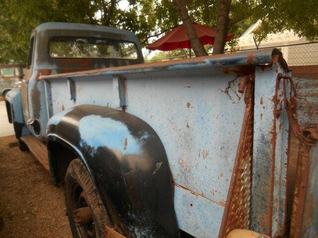 1955 Blue Ford truck 350  1955 Standard Cab Pickup