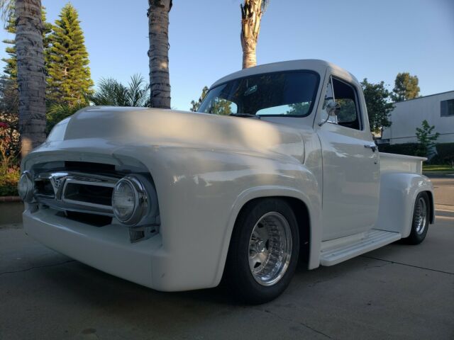1955 White Ford F-100 Standard Cab Pickup