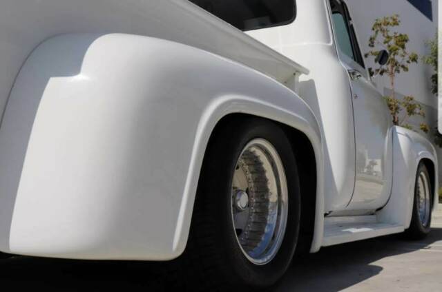 1955 White Ford F-100 Standard Cab Pickup