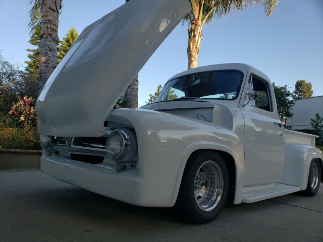 1955 White Ford F-100 Standard Cab Pickup