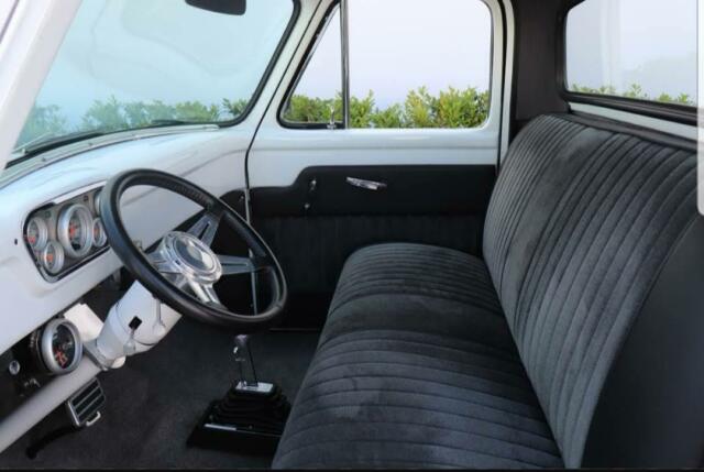 1955 White Ford F-100 Standard Cab Pickup