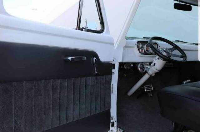 1955 White Ford F-100 Standard Cab Pickup