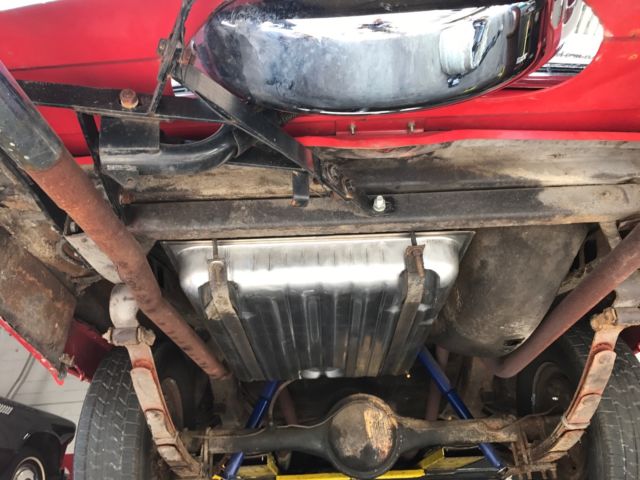 1955 Torch Red Ford Crown Victoria Coupe