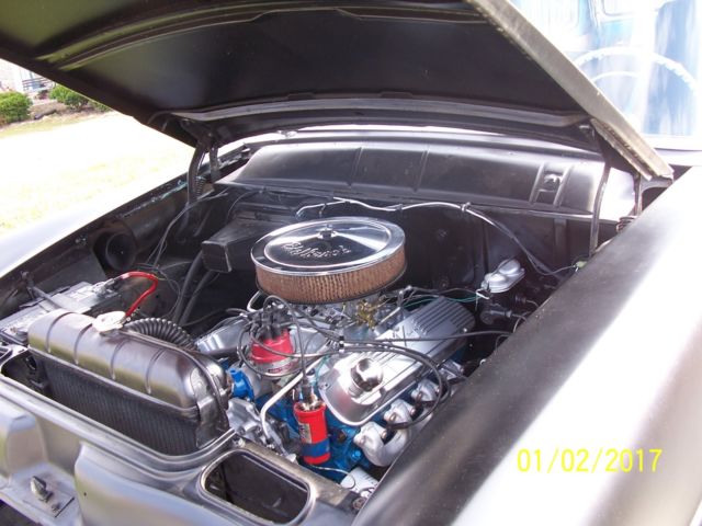 1955 Black Ford Fairlane