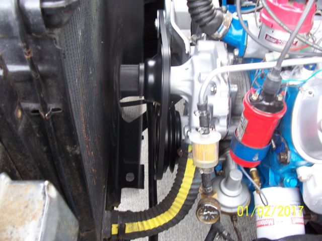 1955 Black Ford Fairlane