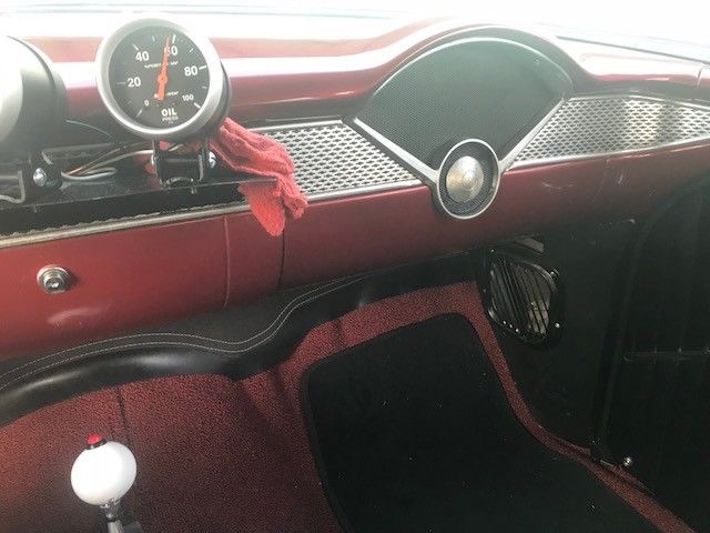 1955 Burgundy Chevrolet Bel Air/150/210 Coupe