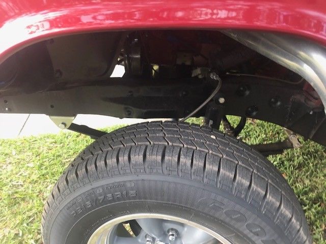 1955 Burgundy Chevrolet Bel Air/150/210 Coupe