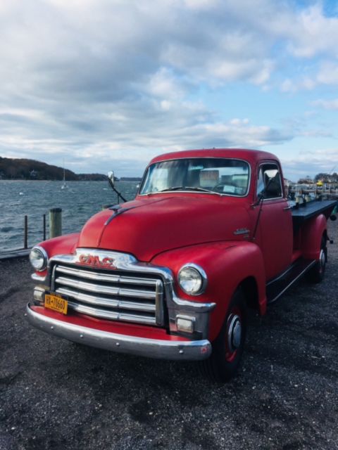 1955 Red GMC 250 Pick up