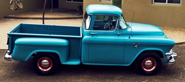 1955 Turquoise GMC 100 Standard Cab Pickup