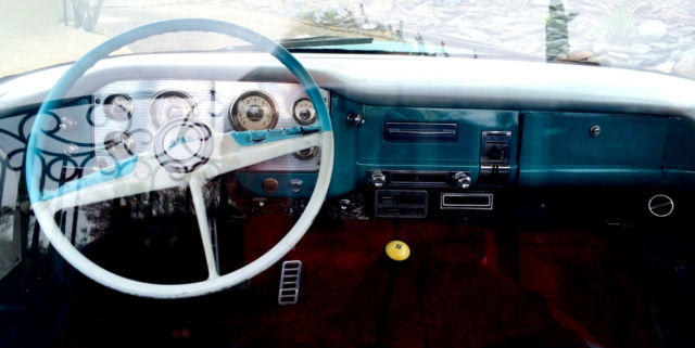 1955 Turquoise GMC 100 Standard Cab Pickup