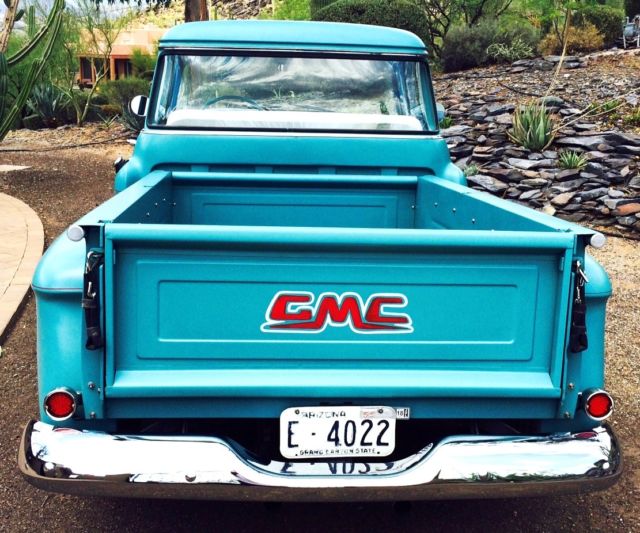 1955 Turquoise GMC 100 Standard Cab Pickup