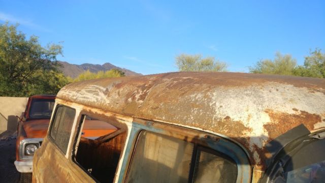 1955 Green GMC Suburban