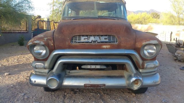 1955 Green GMC Suburban