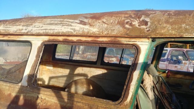 1955 Green GMC Suburban