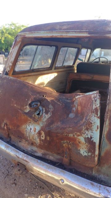 1955 Green GMC Suburban