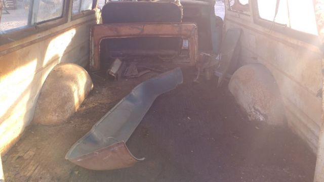 1955 Green GMC Suburban