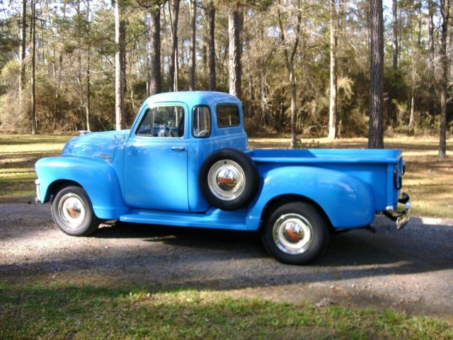 1955 Blue GMC 100 Standard Cab Pickup