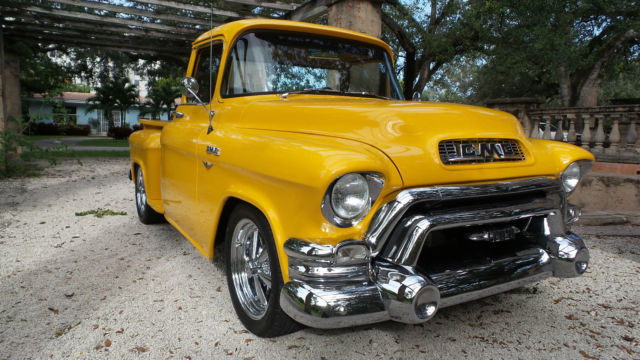 1955 White Chevrolet Other Pickups 5 window