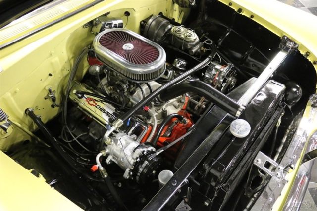 1955 Yellow Chevrolet Bel Air/150/210