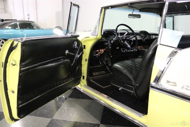 1955 Yellow Chevrolet Bel Air/150/210