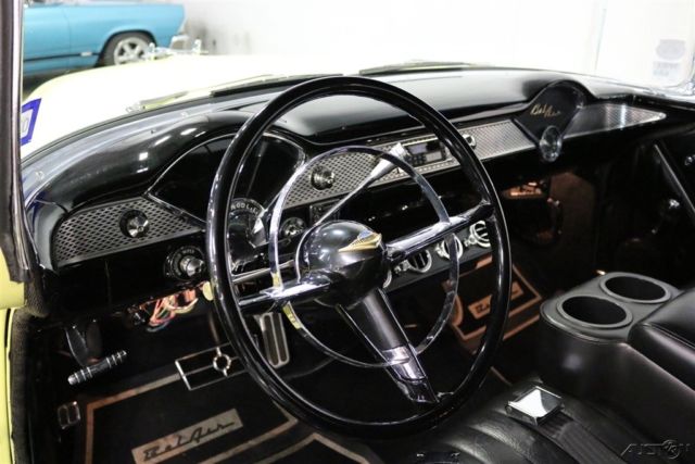 1955 Yellow Chevrolet Bel Air/150/210