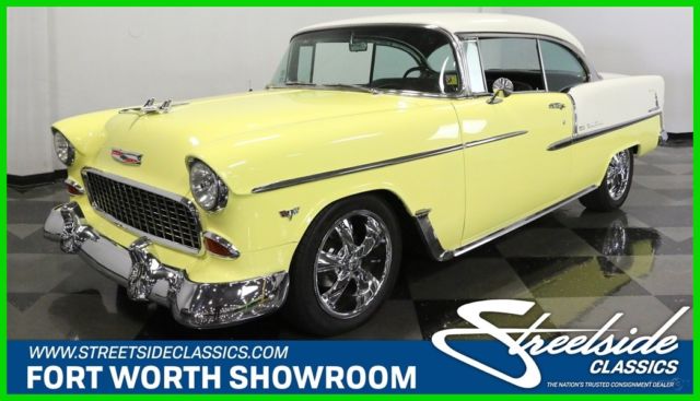 1955 Yellow Chevrolet Bel Air/150/210