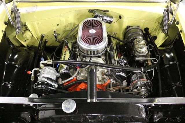 1955 Yellow Chevrolet Bel Air/150/210