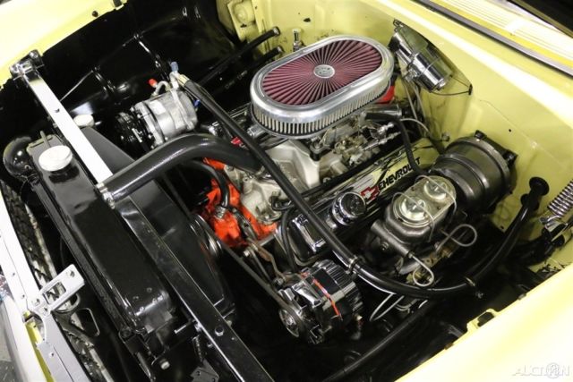 1955 Yellow Chevrolet Bel Air/150/210
