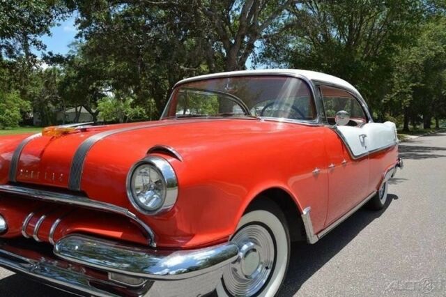 1955 White Pontiac Chieftain
