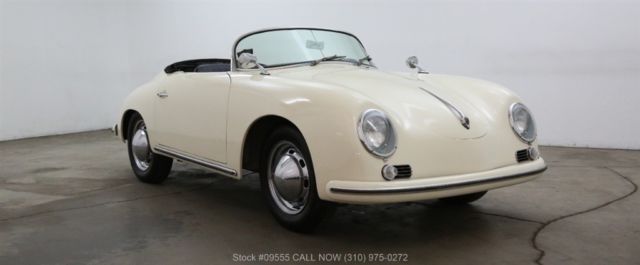 1955 White Porsche Speedster