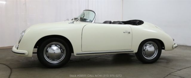 1955 White Porsche Speedster