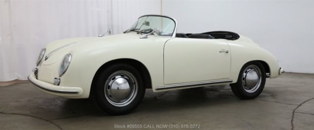 1955 White Porsche Speedster