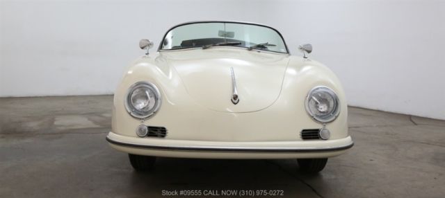 1955 White Porsche Speedster