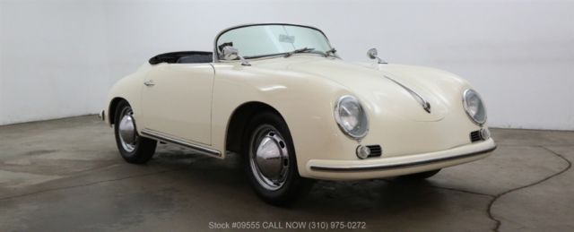 1955 White Porsche Speedster