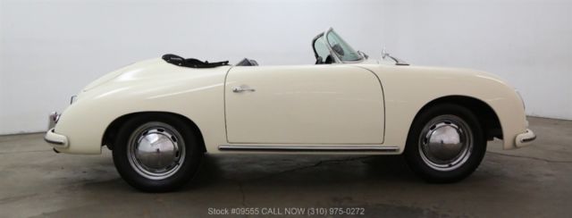 1955 White Porsche Speedster