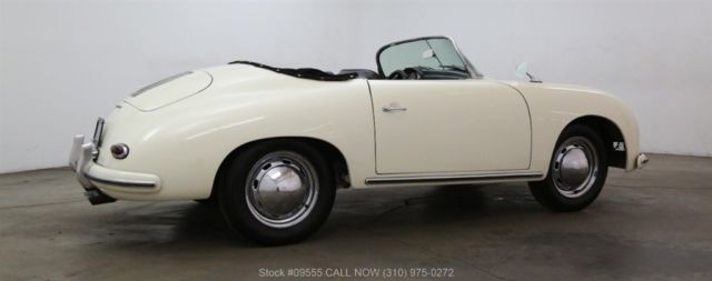 1955 White Porsche Speedster