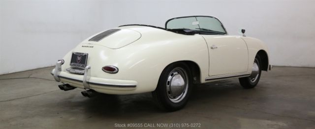 1955 White Porsche Speedster