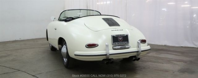1955 White Porsche Speedster