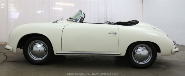 1955 White Porsche Speedster