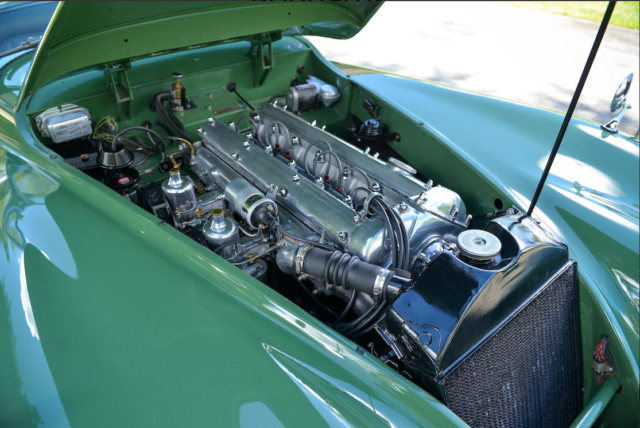 1955 Geen Jaguar XK Convertible