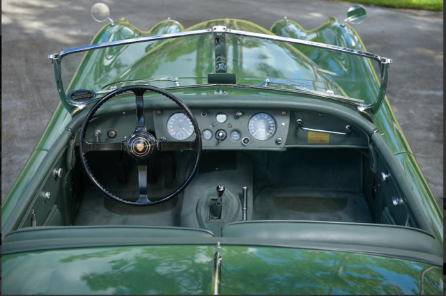 1955 Geen Jaguar XK Convertible
