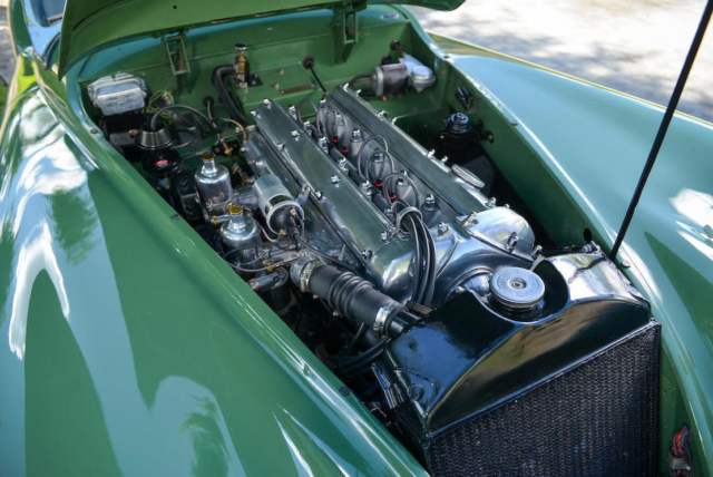 1955 Geen Jaguar XK Convertible