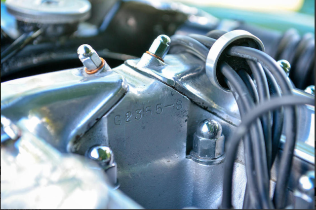 1955 Geen Jaguar XK Convertible