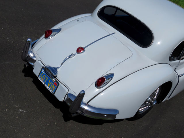 1955 Gray Jaguar XK Coupe