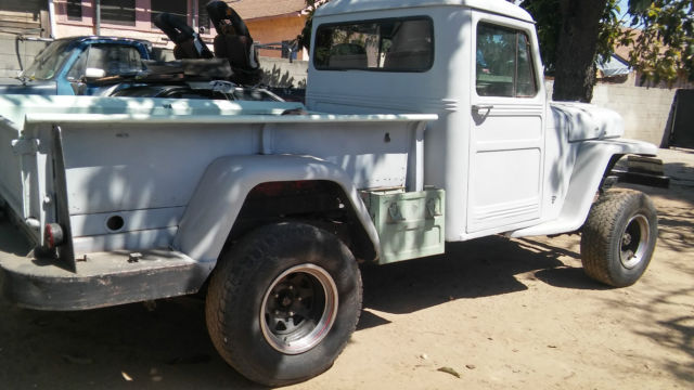 1955 Red Willys Cab & Chassis